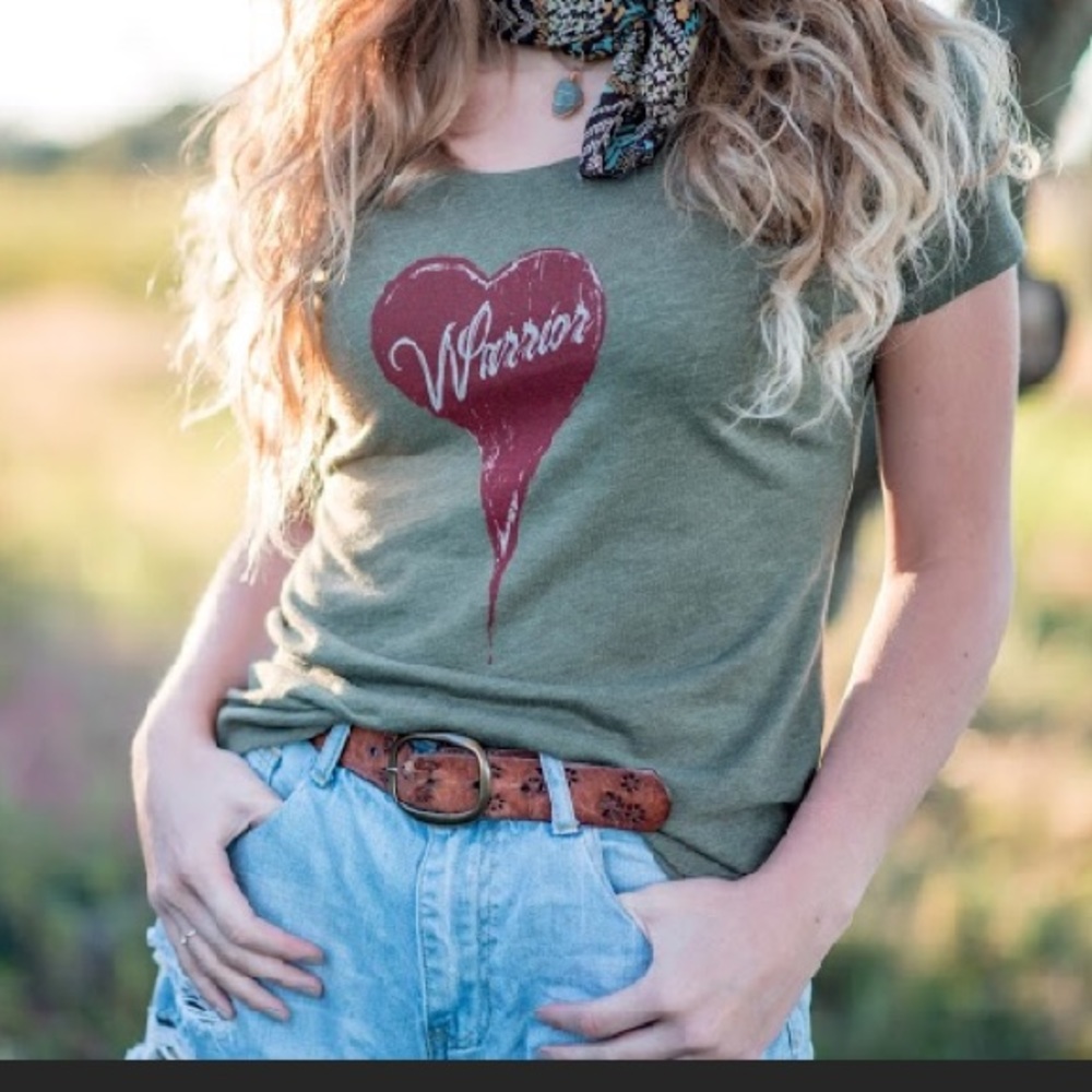 Warrior vintage T-shirt.